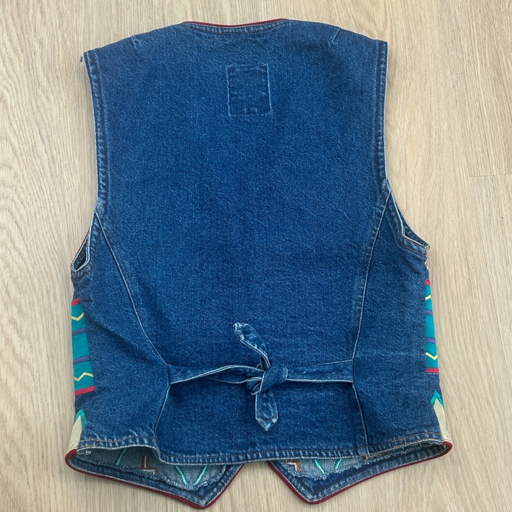 Vintage Hairston Roberson Ropa Western Vest - Picture 5 of 8